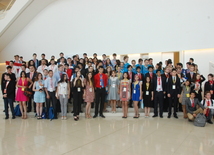 Around 300 young chemists, 250 observers and heads of groups from almost 80 countries, Azerbaijani state and government officials, diplomats, well-known scientists and intellectuals attended the opening ceremony of the Olympiad organized by the Baku branch of Moscow State University named after Mikhail Lomonosov. Baku, Azerbaijan, Jule 21, 2015